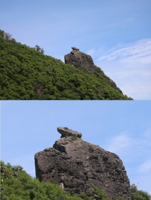 地震で落ちないのかしら。